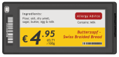 G3 2.9 4 Colour Black Frame Electronic Shelf Label