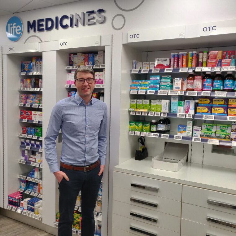 Fox's Life Pharmacy, Birr, Offaly, with DIGI Electronic Shelf Labels