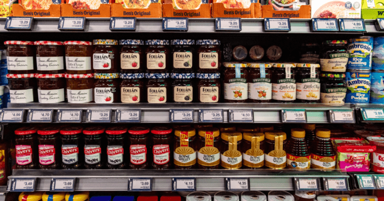 DIGI Electronic Shelf Labels in Grocery Retail Store