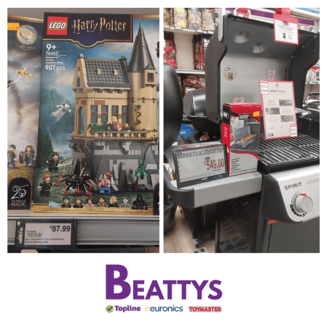 DIGI Electronic Shelf Labels at Beattys Loughrea - Topline, Euronics and Toymaster