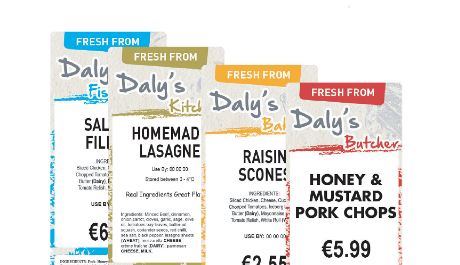 DIGI Labels bespoke self-adhesive branded label printing and design